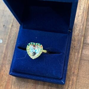 Kurt Geiger ring heart size 7 new in box